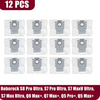 Roborock S8 Pro Ultra Roborock S7 Maxv Ultra Roborock Q7 Max+ Roborock Q8 Max Puls Ultra Robot Vacuum Dust Bags Accessories