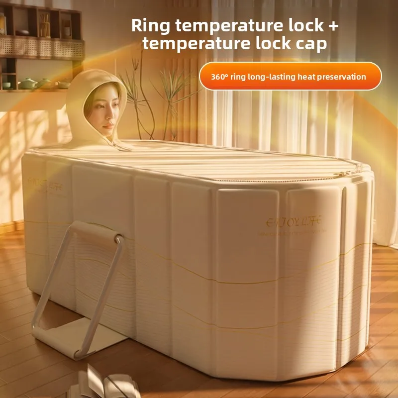 Stackable Bath Tub Full Body Adult Home Use Two Person Sit Bath Basin Children Couples Foldable Bath Tub Baby Bath Tub Portable