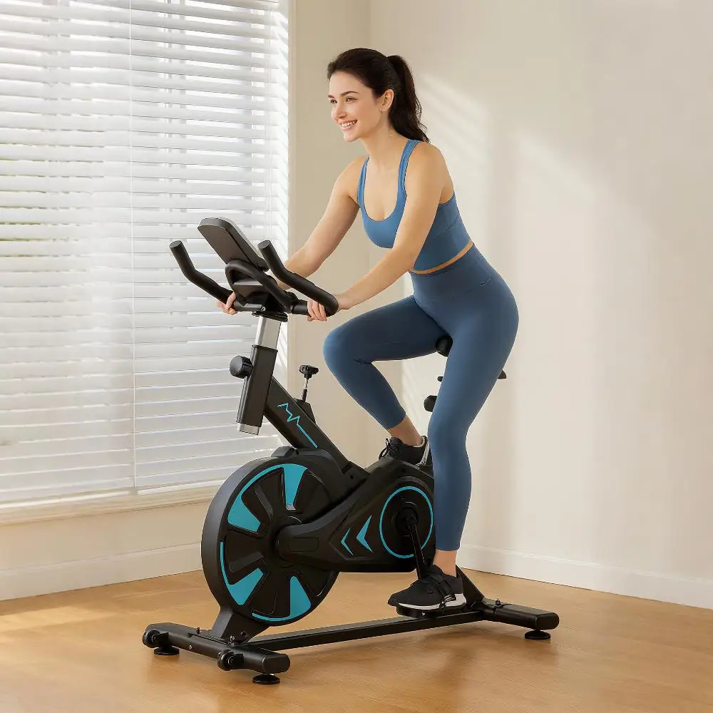Custom Wholesale Exercise Bike Cardio Fitness Equipment Magnetic Resistance Exercise Bike Spin Bike