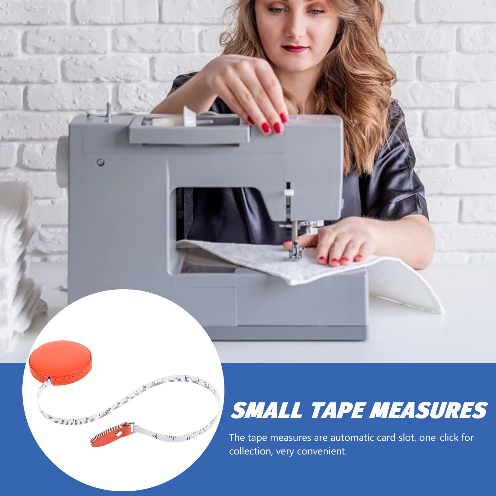 

PU Measuring Tape 1.5m Body Measuring Tapes Portable Lightweight Exquisite Craftsmanship Stylish Appearance