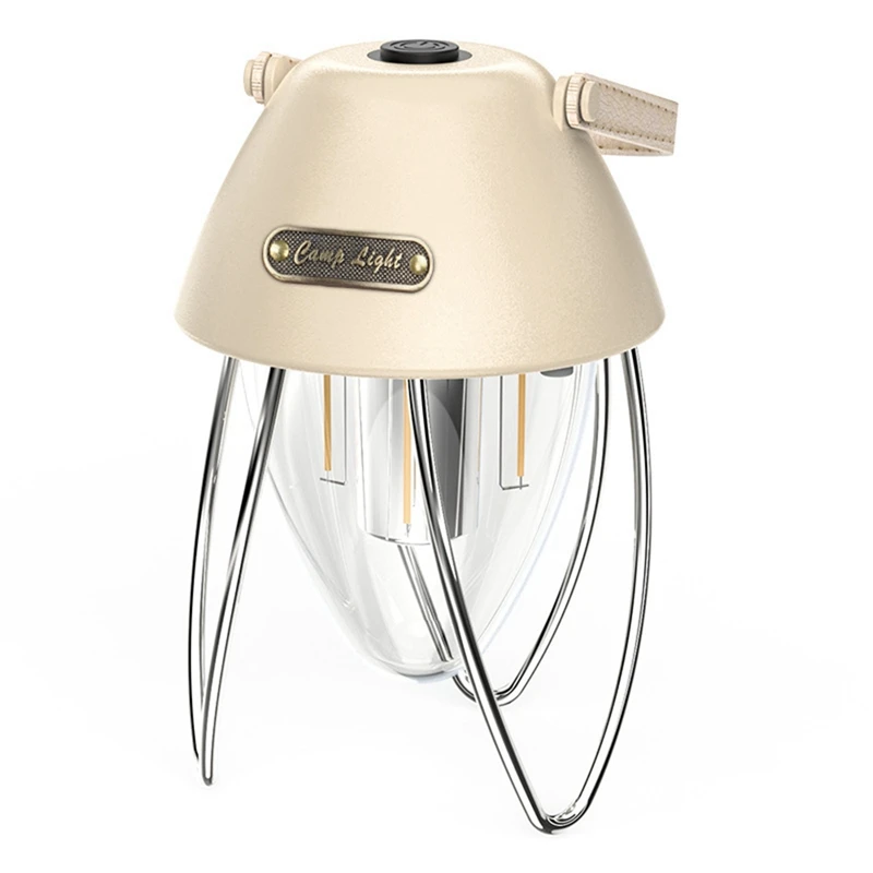 

Портативная лампа для кемпинга, освещение для горного кемпинга, яркое освещение, освещение для палатки с аккумулятором типа C