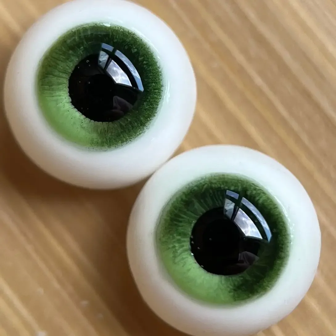8/10/12/14/16/18mm Doll's Eyes for 1/3 1/4 1/6 Bjd Doll Plaster Eyes Diy Girl Toys Dress Up  Purely Handmade Doll Accessories