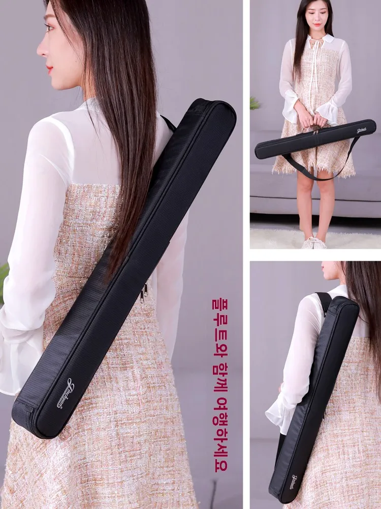 

Портативная сумка для хранения программной бамбуковой флейты для студентов, чехол для переноски Xian Professional из 2 предметов, 7 см, 75 см