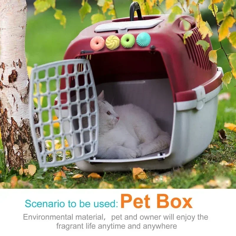 Pet Deodorization Solid Aromatherapy Toilet Dog Cat Nest Rabbit Aromatherapy Air Freshener Traceless Adhesive