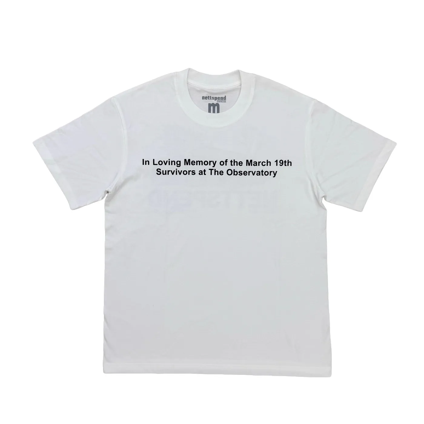New Men nettspend invert tour Observatory T Shirts T-Shirt Hip Hop Skateboard Street Cotton T-Shirts Tee Top US size E18