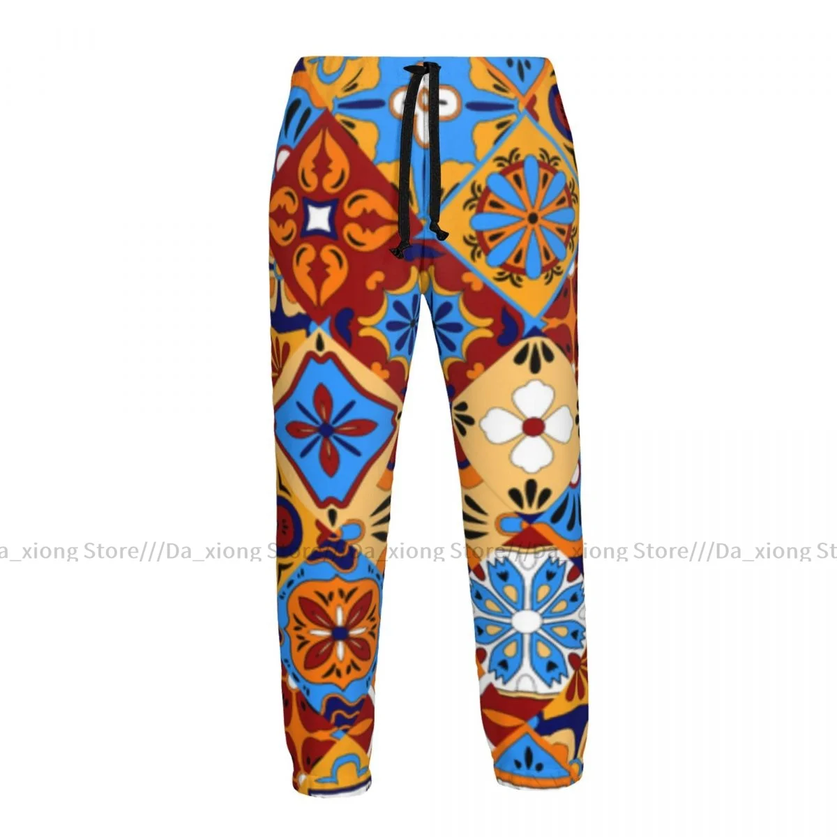 

Men Joggers Pants Mexican Talavera Tiles Man Sweatpants Streetwear Casual Mens Pants