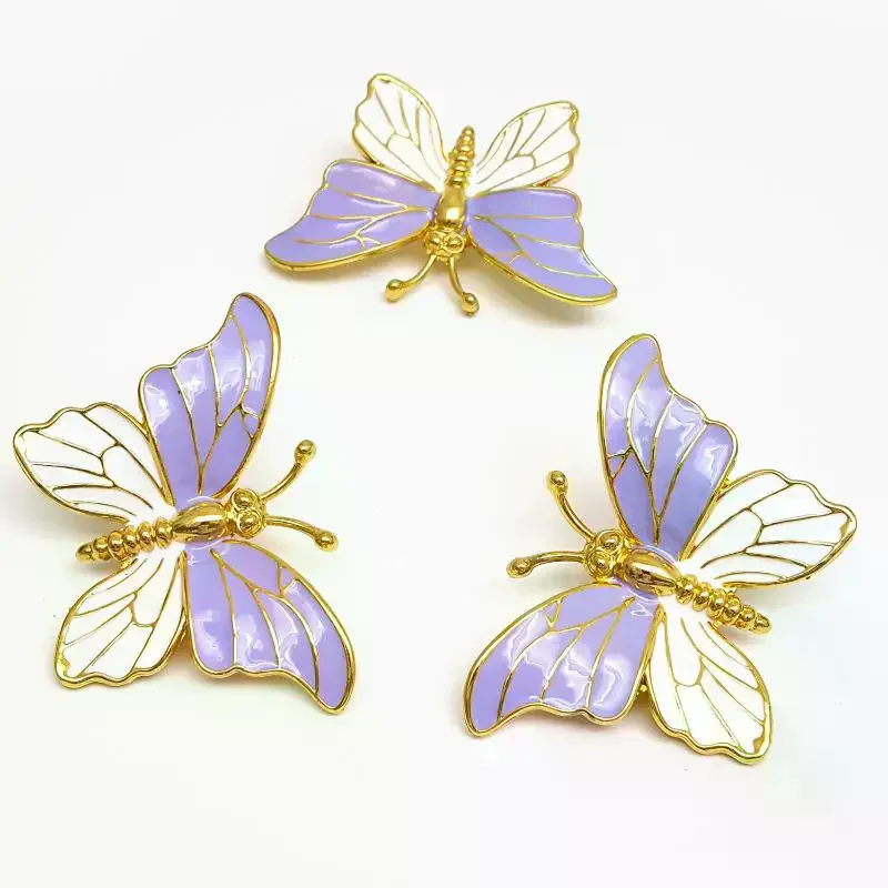 Kitchen Cabinet Knobs Butterfly Flower Star Moon Shape Alloy Decorative Pulls for Drawer Wardrobe Dresser Home DIY Decoration
