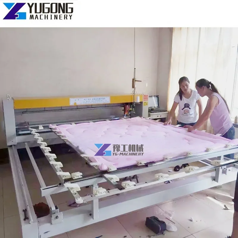 China Mattress Embroider Sewing Machine for Comforter Quilt Industrial Computerized Multineedle Single Needle Quilting Machines