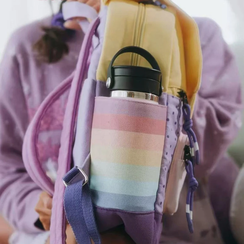 Anime OMORI Cartoon Yellow Cat Backpack Cute Lightweight Student