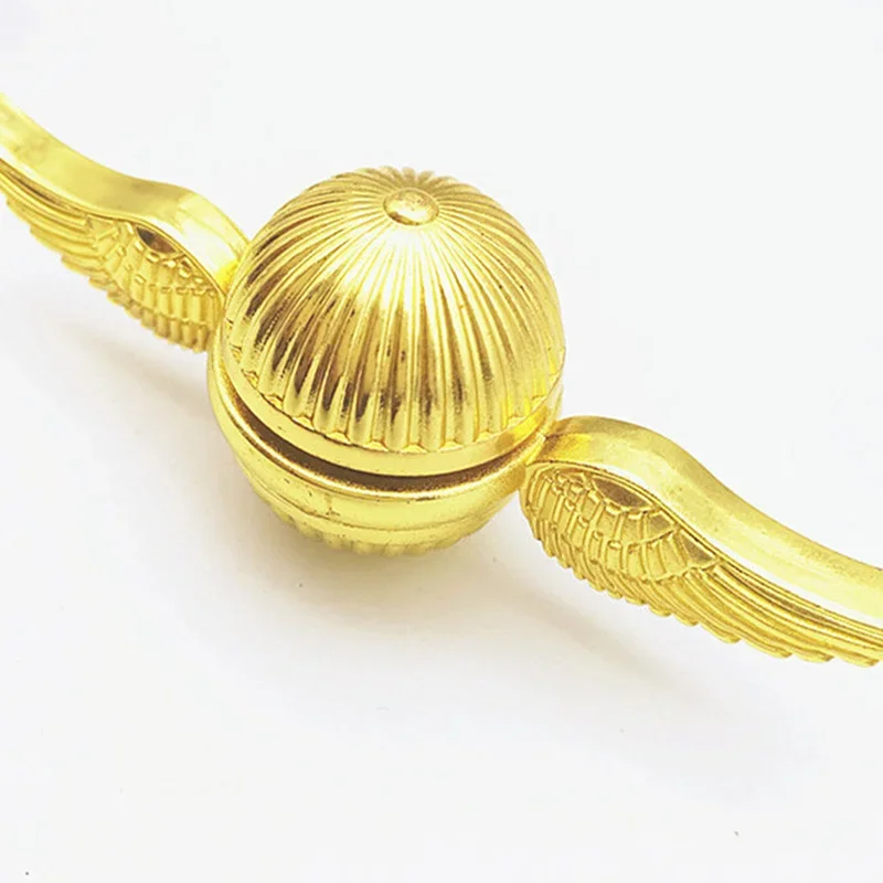 Metal Fidget Spinner Golden Angel Wing Cupid Color Snitch fingertip Gyro Toys For Autism ADHD Children Adult Relieve Stress