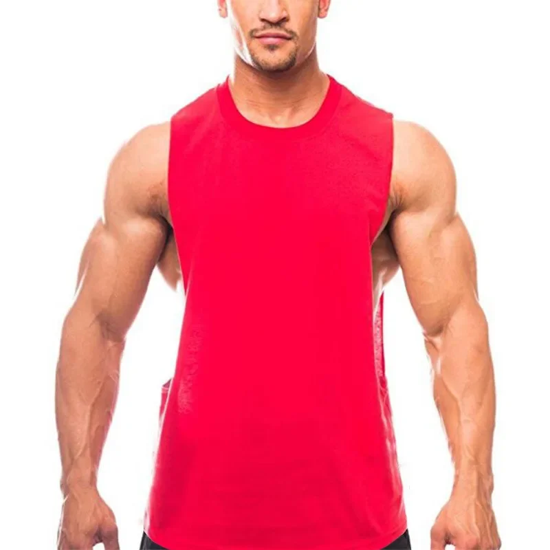 Your OWN Design Brand Logo/Picture Mens Workout Gym Clothing Bodybuilding Tank Top Custom Sport Fitness Singlets Sleeveless Vest - Image 6