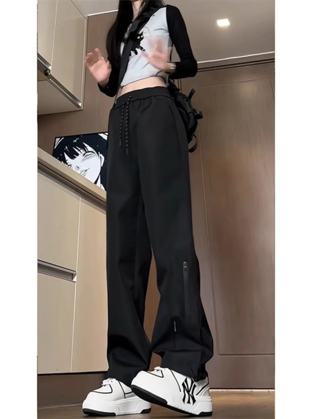 

Мужские мягкие рабочие брюки Softell для весны и осени в американском стиле, функциональные, прямого кроя, повседневные рабочие брюки Cool Haome