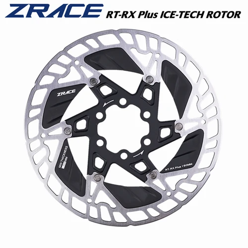 Rotor de disco de tornillo ZRACE RT-RX Plus ICE-TECH 6, rotor flotante ultraligero con fuerte disipación de calor, freno de disco de carretera de 160mm