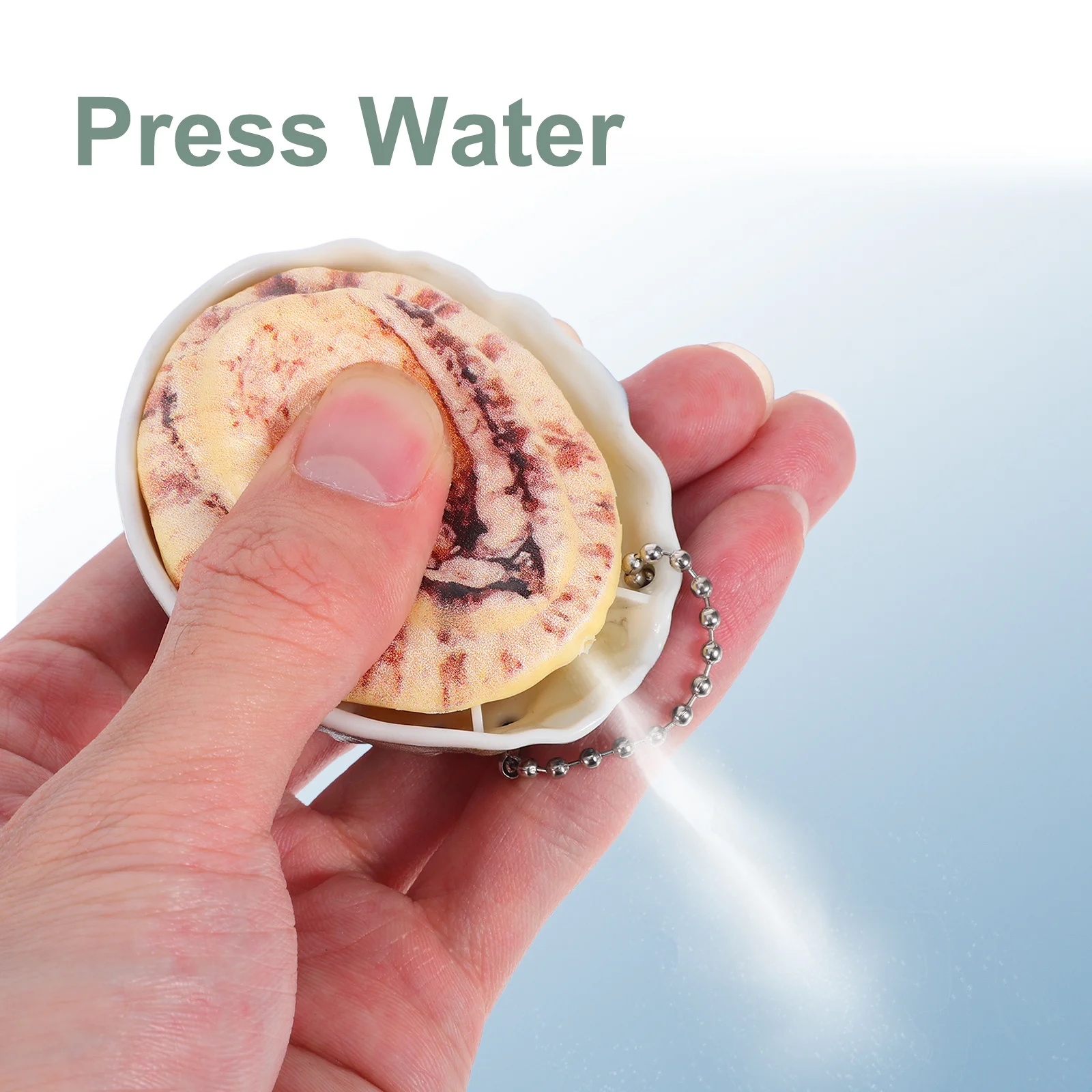 4 قطعة أذن البحر على شكل بخاخ الماء الصحافة عمل متعة للأطفال في الهواء الطلق سبلاش اللعب الفناء الخلفي بركة حفلة المحمولة آمنة حافة ناعمة #3