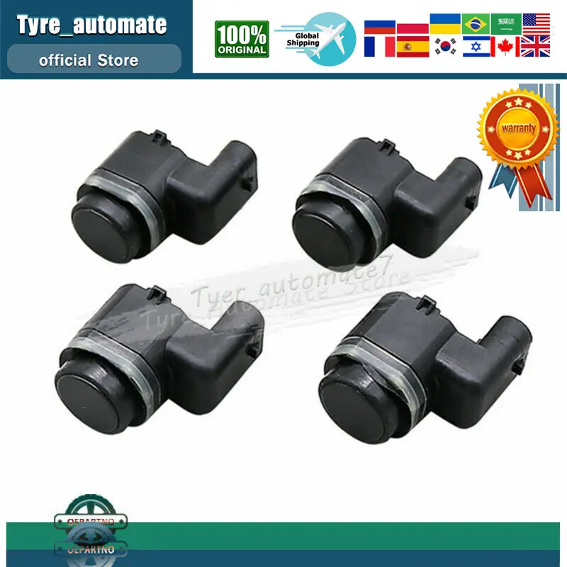 Set of (4) LR038533 PDC Parking Assist Sensor For LAND ROVER RANGE ROVER 2010-2015