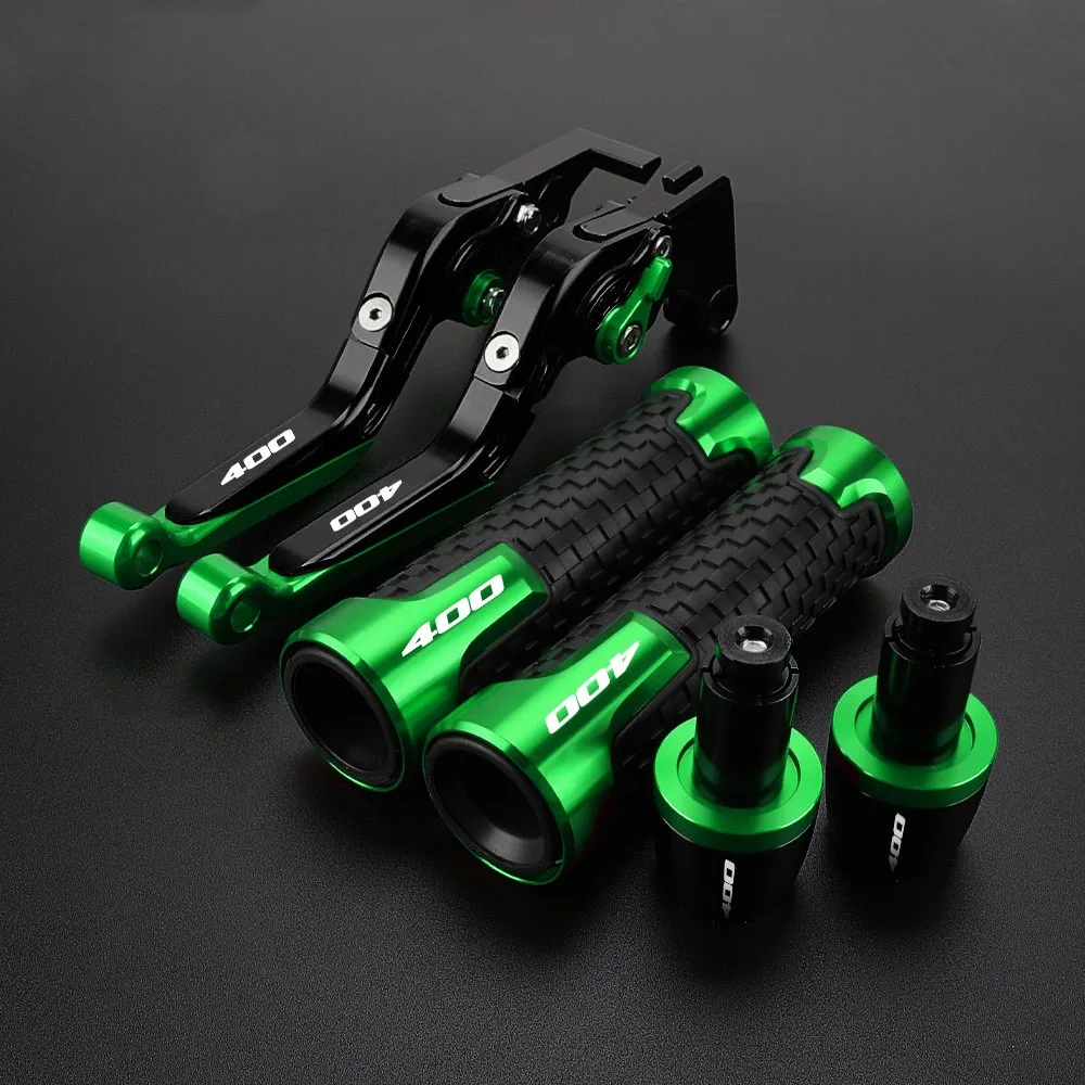 

Motorcycle For Kawasaki 400 2018 2019 2020 2021 Adjustable Folding Modified CNC Brake Clutch Lever Handle Bar Grips Accessories
