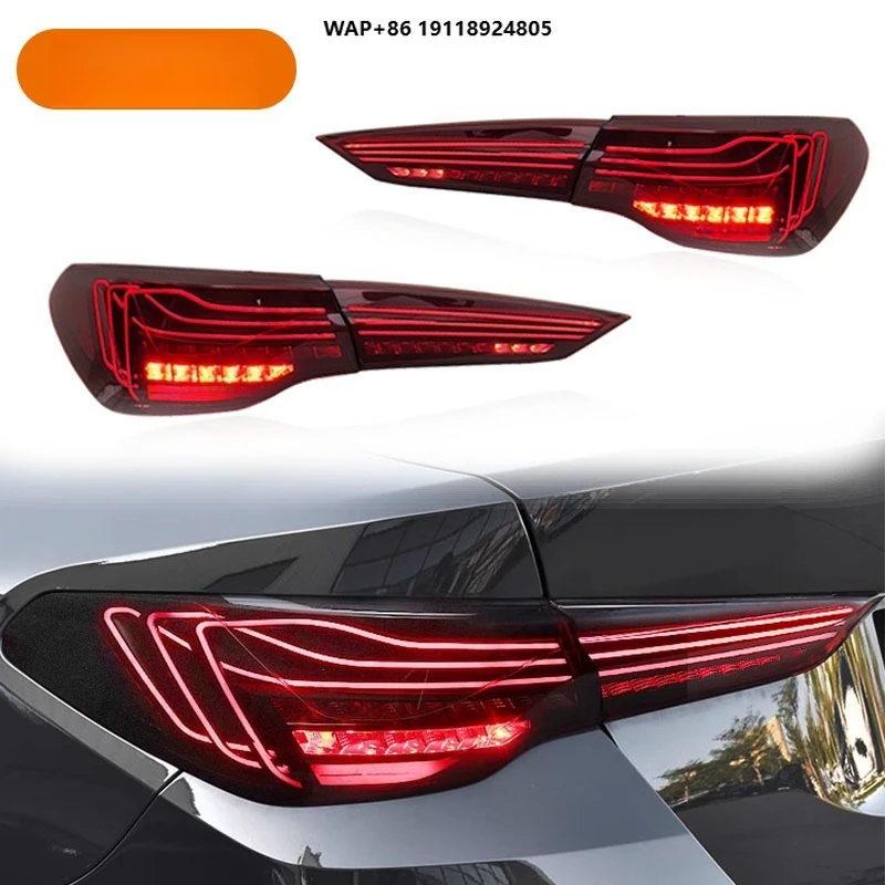 

Auto Car Accessories New CSL Style for 4 Series G22 G82 2018-2022 Turn Signal Rear Lights LED Taillights