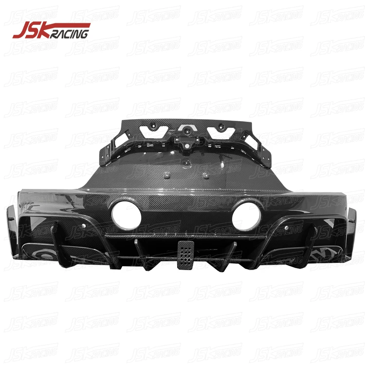 Mans Style Dry Carbon Fiber Rear Diffuser for 2020-2023 Maserati Mc20