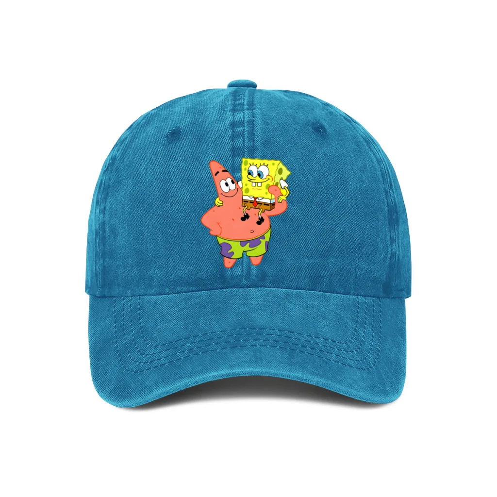 SpongeBob SquarePants & Patrick Star Baseball Cap Adjustable Unisex Hat