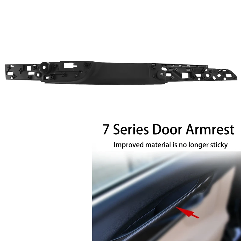 

Car Interior Rear Right Door Pull Handle Trim Replacement For BMW 7 Series F01 F02 730 740 745 750 760 2008-2015