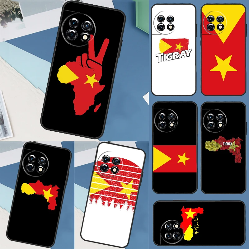 Tigray Flag Case For Oneplus 11 8 9 10 Pro Ace 8T 9RT 10R 10T Oneplus Nord 2 2T N10 N20 CE 3 Lite Cover