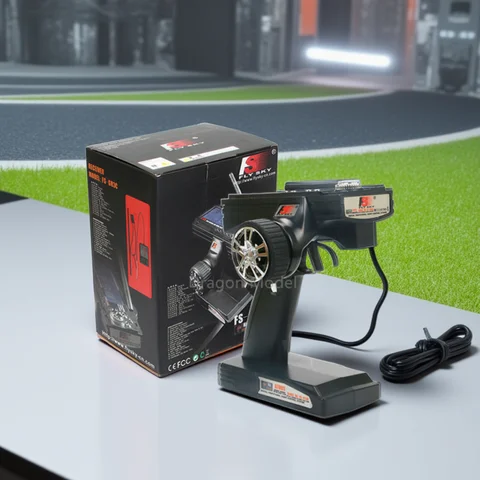 FlySky GT3B FS-GT3B 2.4G 3CH transmitter RC System Gun Controller with FS GR3E Receiver For RC Car Boat with LED Screen