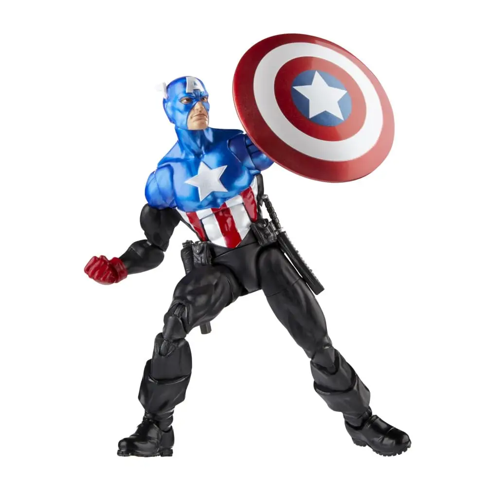 Hasbro Avengers Beyond Earth\'s Mightiest Marvel Legends Captain America Bucky Barnes 6-inch Action Figure with 5 Accessories