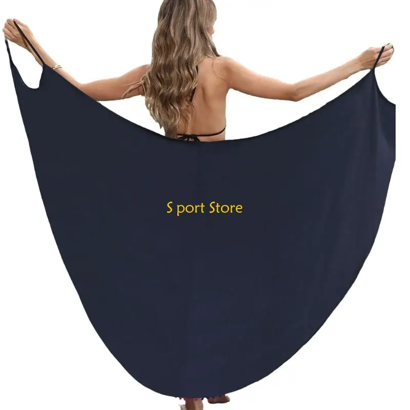 U2JB elegante vestido playa pieza suave transpirable para mujeres dama