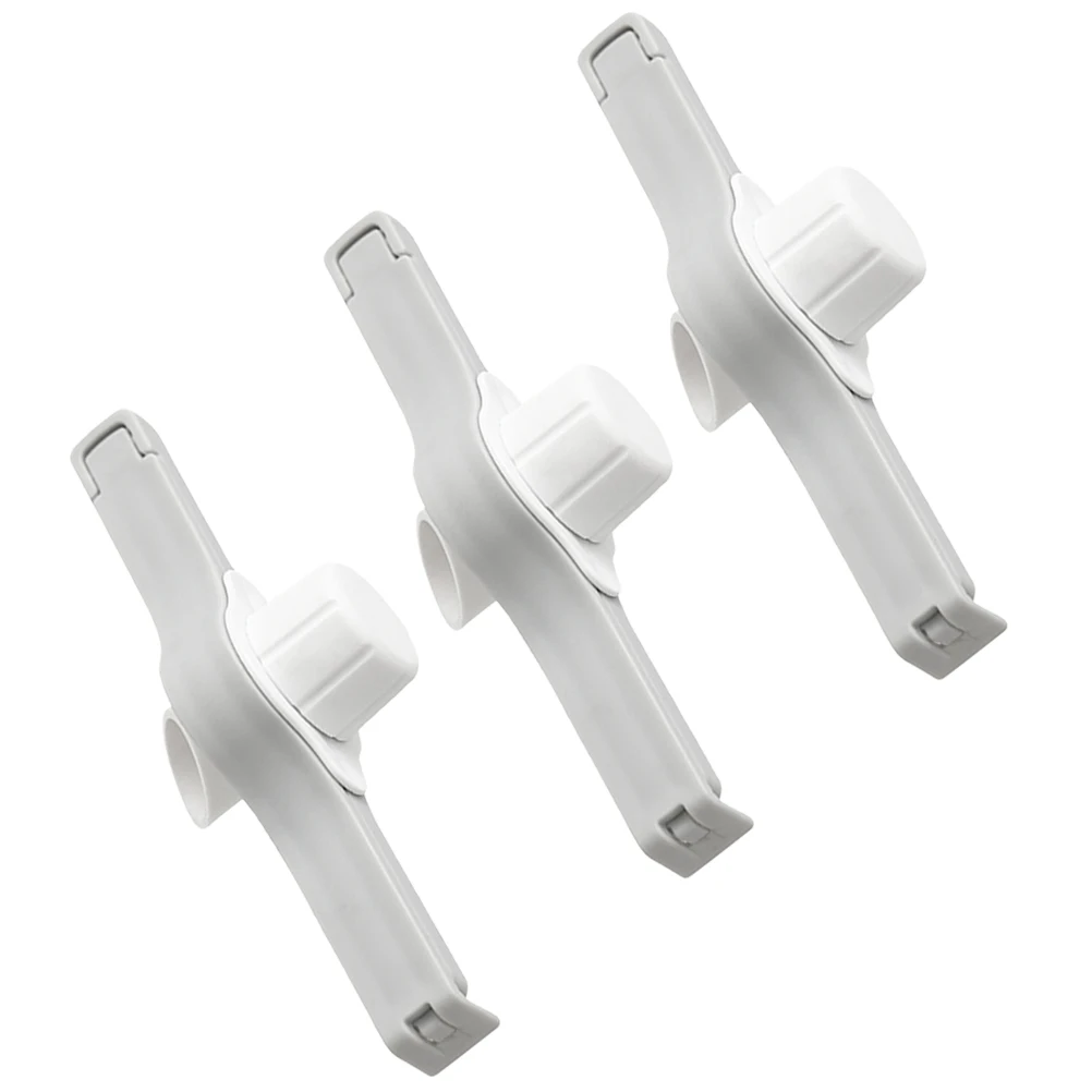 

3Pcs PP Food Bag Sealing Clips Nozzle Spout Storage Pour Food Bag Seal Striping Snacks Fresh Kitchen Appliances