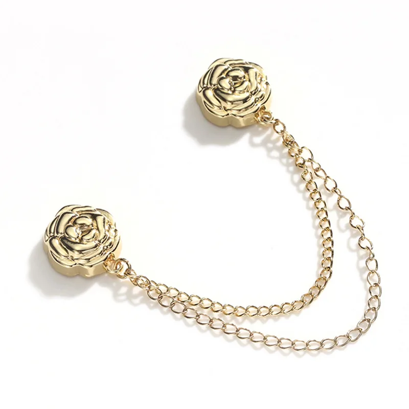 New Magnet Brooches for Muslim Women Hijab Scarf Clips Tassel Strong Metal Magnetic No Hole Pins Luxulry Jewelry Accessories