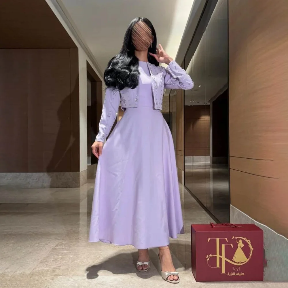 

Customized Exquisite Long Sleeve Mermaid Evening Dress Charming Flower Applique Prom Dress Sexy Satin Party Gown вечерне