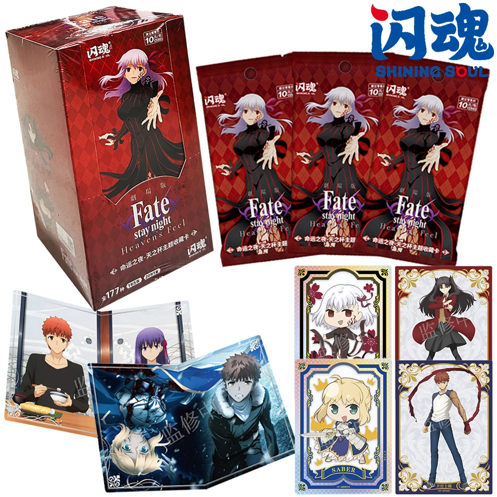 

Genuine Shining Soul Fate Stay Night Collection Card Classic Character Rin Tohsaka Q Edition Image Limited Card Christmas Gift