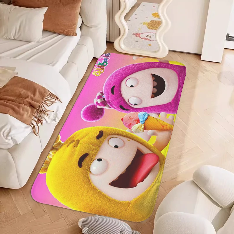 Bedroom Rug G-Oddbods Cute Hallway Balcony Bathroom Foot Mat Living Room Floor Carpet for Kitchen Custom Doormat Entrance Door