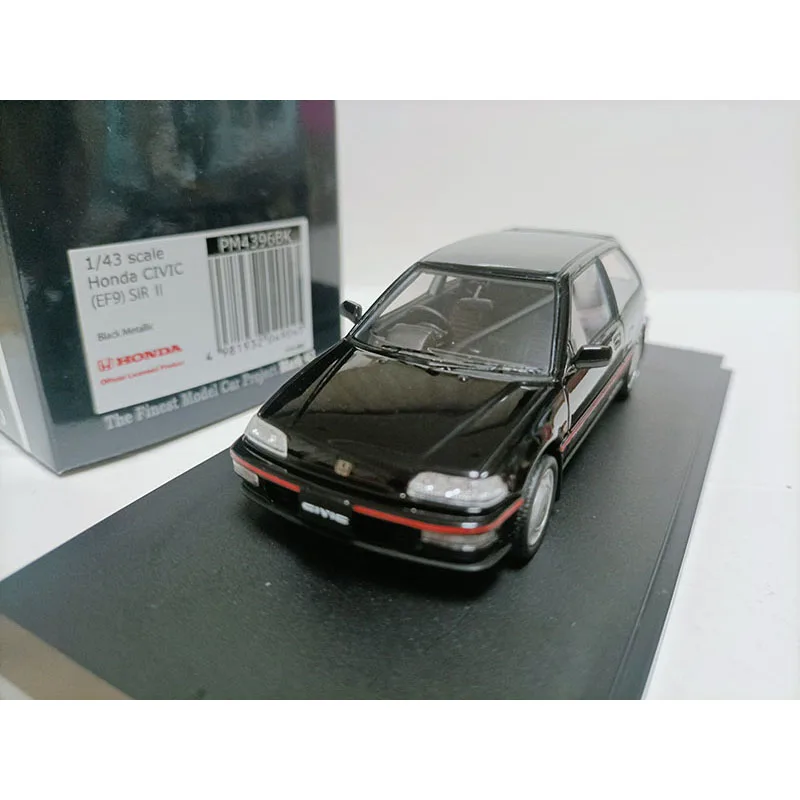 

1:43 Scale Civic EF9 SiR II Coupe Resin Car Model Collection Ornaments