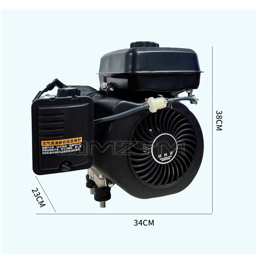 New Double-muffler 3000r/min 3000W Petrol Generator Range Extender Process Controller For 48V/60V/72V Electric Motor Vehicle