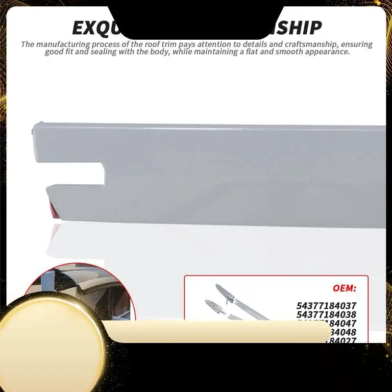 

14 Piece Set Roof Active Sunroof Roof Top Hinge Cover For BMW E93 335I M3 M4 F83 2007-2019-A74F