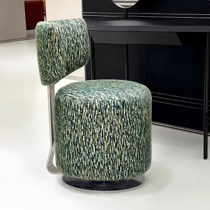 Italian Minimalist Swivel Chair Scandinavian Designer Multi-Function for Vanity Dining and Home Office Study