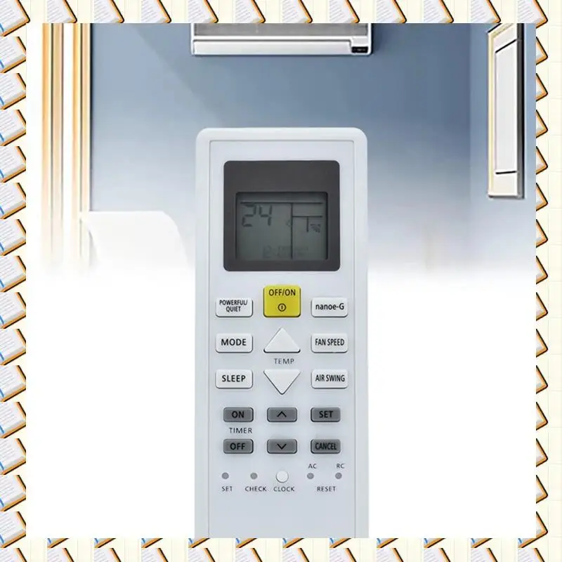 

A14M CS-Z60VKR Air Conditioner Remote Control For Panasonic Air Conditioner CZ-Z60VKR CU-Z20VKR Remote Control Replacement