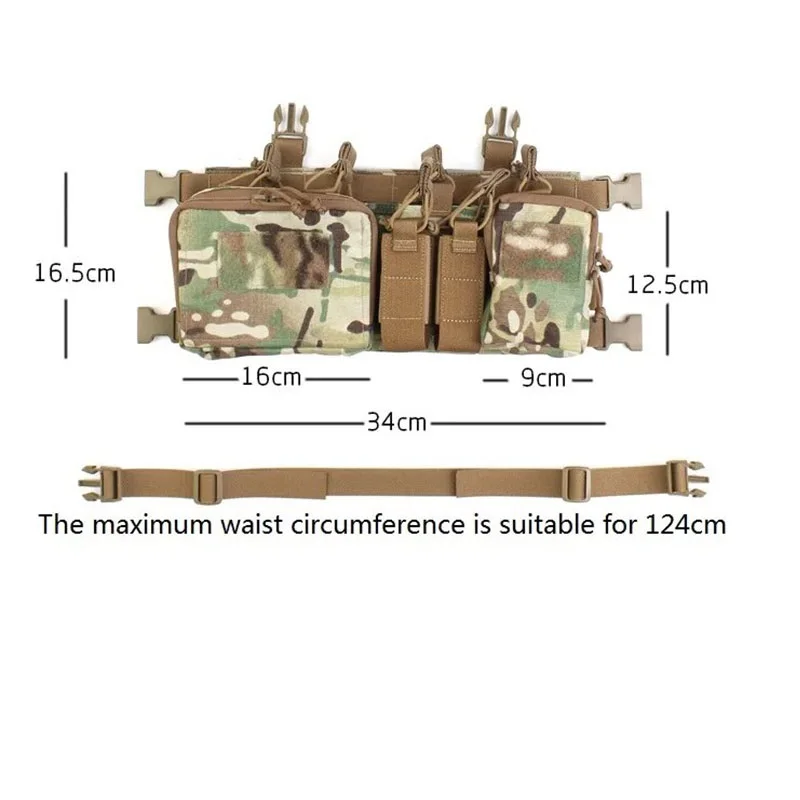 جهاز الصدر التكتيكي Pw D3CRH Haley النمط الاستراتيجي D3CR HEAVY Airsoft CR04