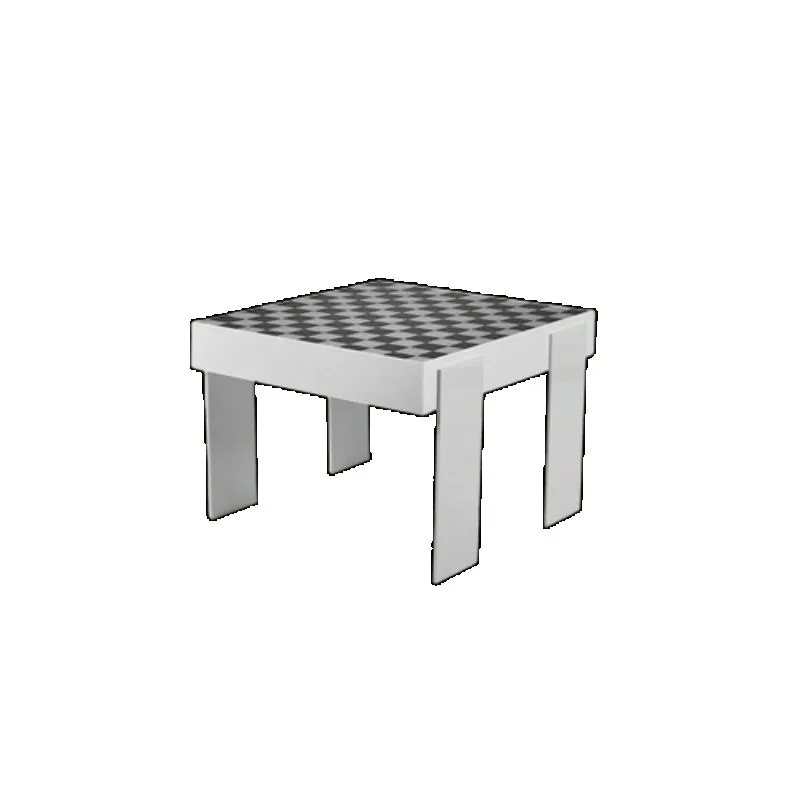 Nordic Light Luxury Household Combination Chessboard Checkered Tea Table Simple Modern Small Unit Living Room Small Table