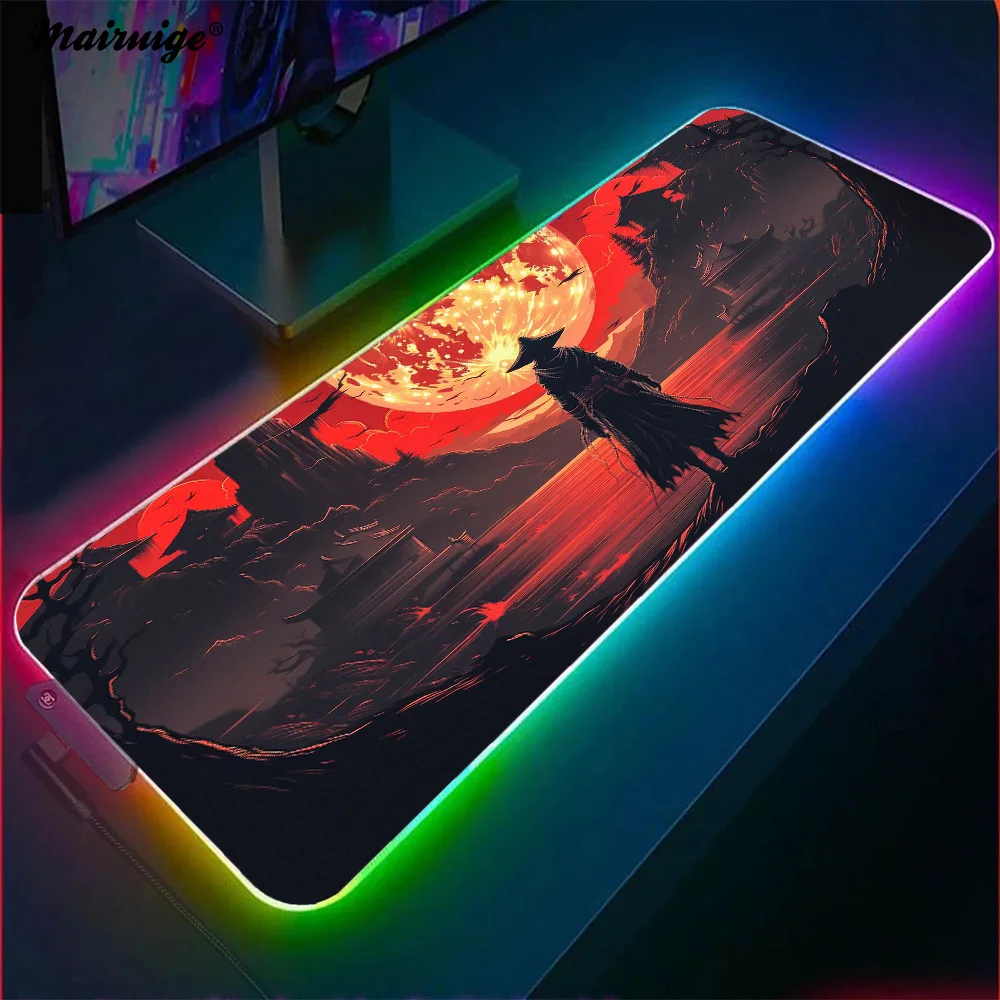 

Samurai Mouse Pads Rug Table Game Mouse for Computer Carpet Desk Protection Mat Pc Gamer Comleto Offices Accessories Table Mats