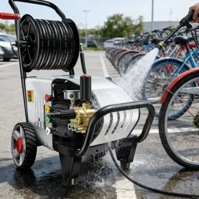 Commercial High Pressure Washer for Car Wash Professional Grade Cleaning Equipment Heavy Duty Water Jet Cleaner
