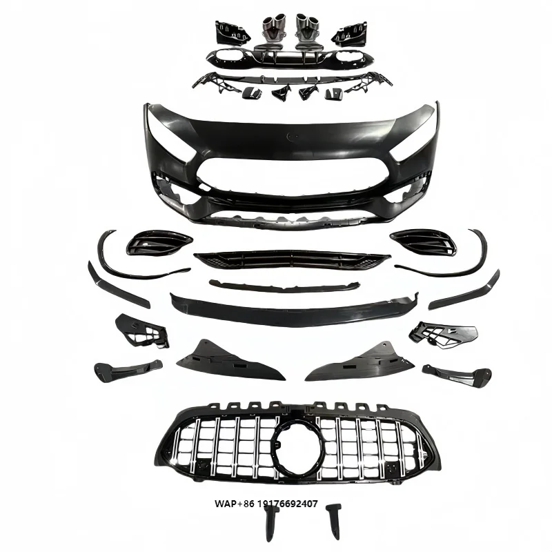

Suitable for MercedesBenz A-Class W177 A35 A200L A220 Two Box and Three Box Modification A45S AMG'Injection Molded PP Body Kit