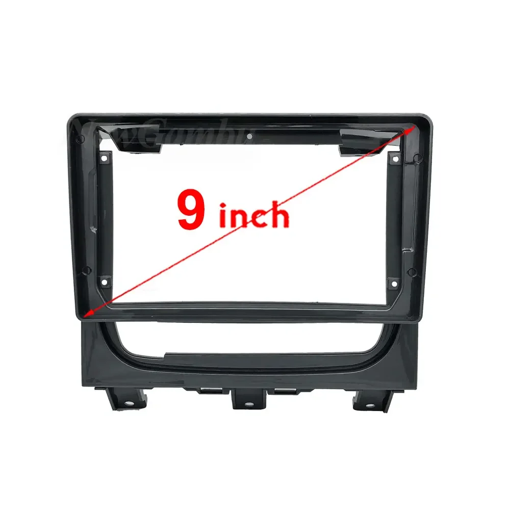 9 Inch Radio Fascia fit For Fiat Strada Idee 2012 - 2016 Frame No Cable Player Install Surround Trim Panel Audio Frame Cover