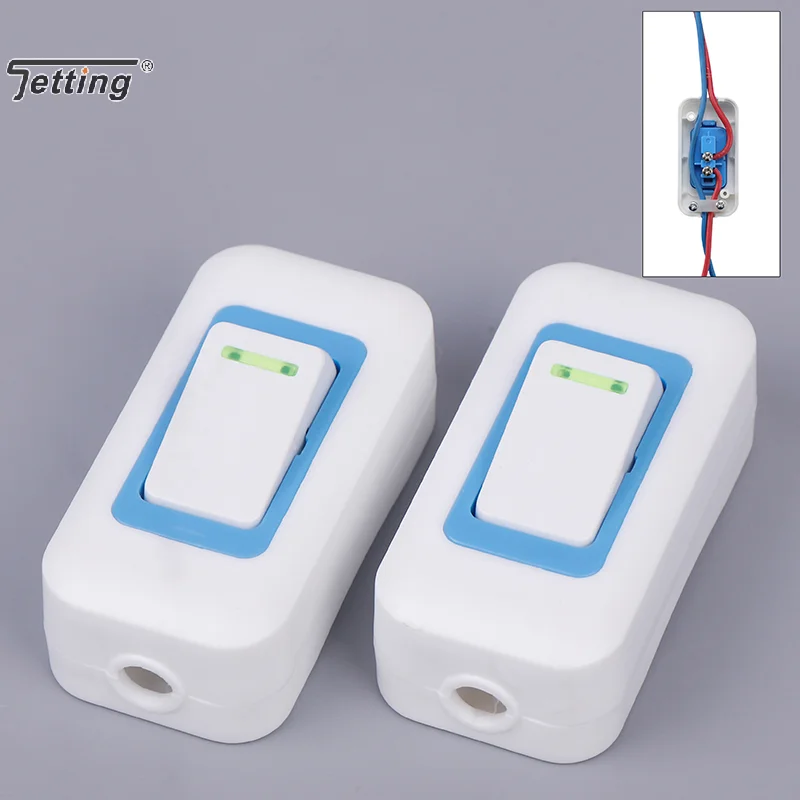 1/5PCS Compact Hand-Pinch Rocker Button, Boat-Shaped Switch for Bedside Appliances