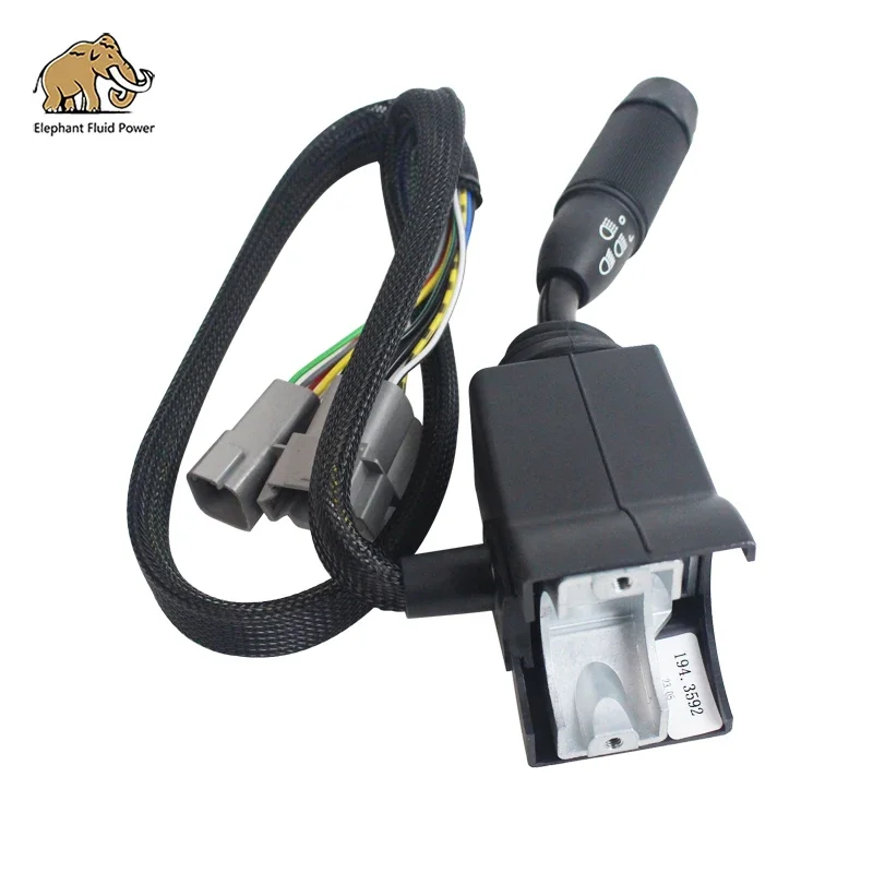 Excavator Joystick Controller 1943592 194-3592 Combination Switch For Wheeled Excavator M313C M315C M322C M325C