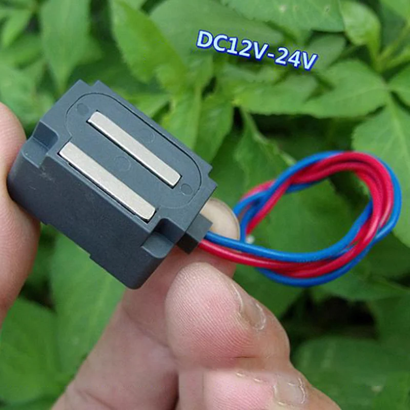 DC 12V-24V Elektronischer Magnet Mini-Lautstärke Großer Saug-Elektromagnet DIY Elektronisches Türschloss – Detail 7