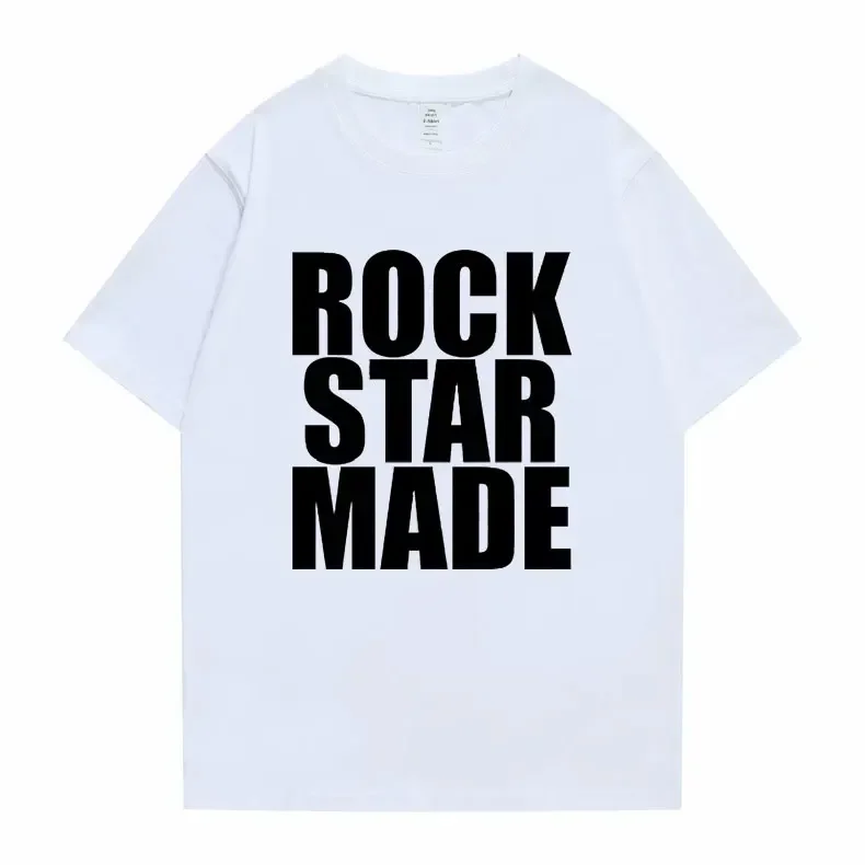 Rock Star Made Playboi Carti Graphic Tshirt Rap Merch 2024 Music Concert Merch Opium Print T-shirt Women T Shirt