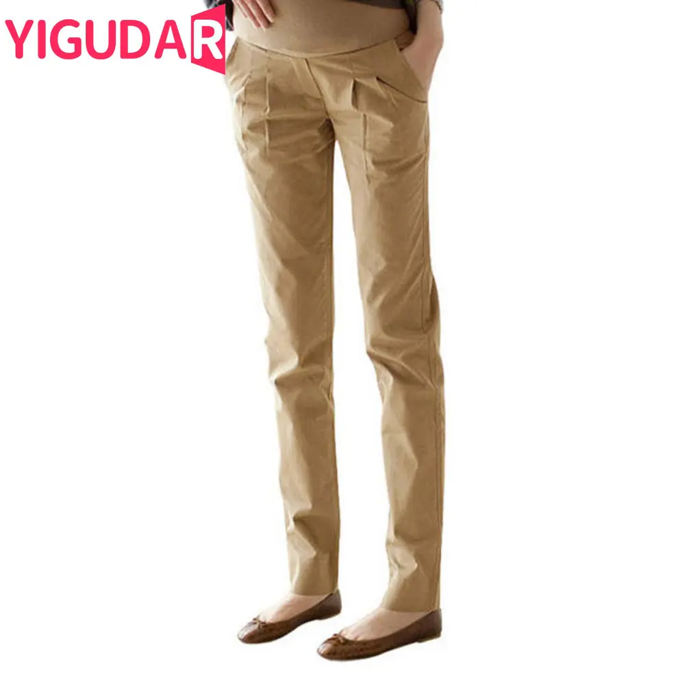 

Maternity Pants Summer Thin Wide Leg trousers Adjustable Abdominal Pants pregnant Loose Straight Casual Pants women clothing