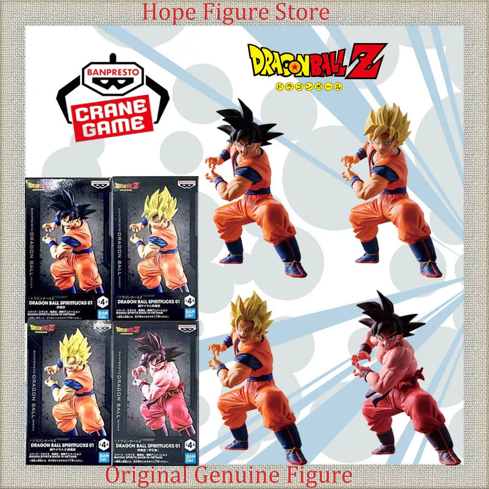 

Официально лицензированная фигурка Banpresto Spiritflicks 01 Сон Гоку, модель из аниме Dragon Ball